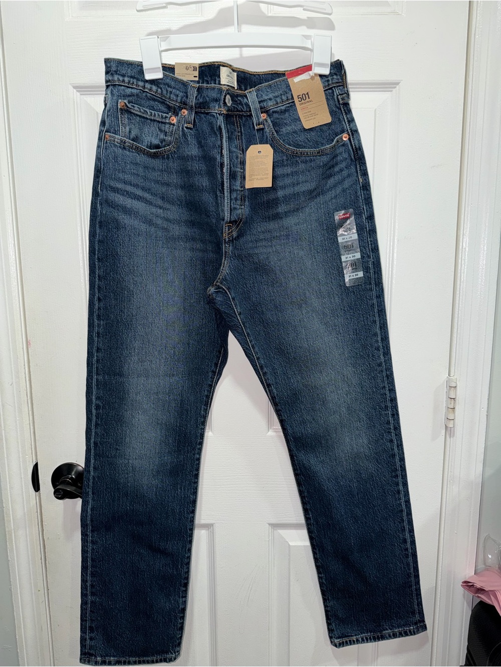 Levi’s 501 Original Women’s Jeans Size 31x30 Blue Denim NWT
